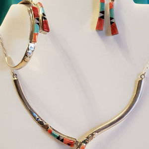 Authentic Native American jewelry set
